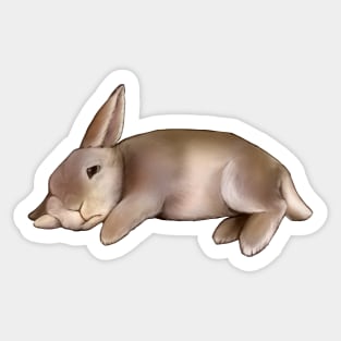 The Saddest Bun Sticker